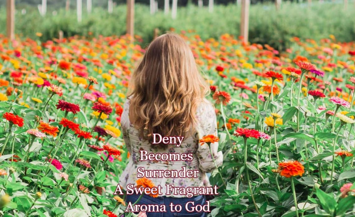 Deny Becomes Surrender Becomes a Fragrant Aroma